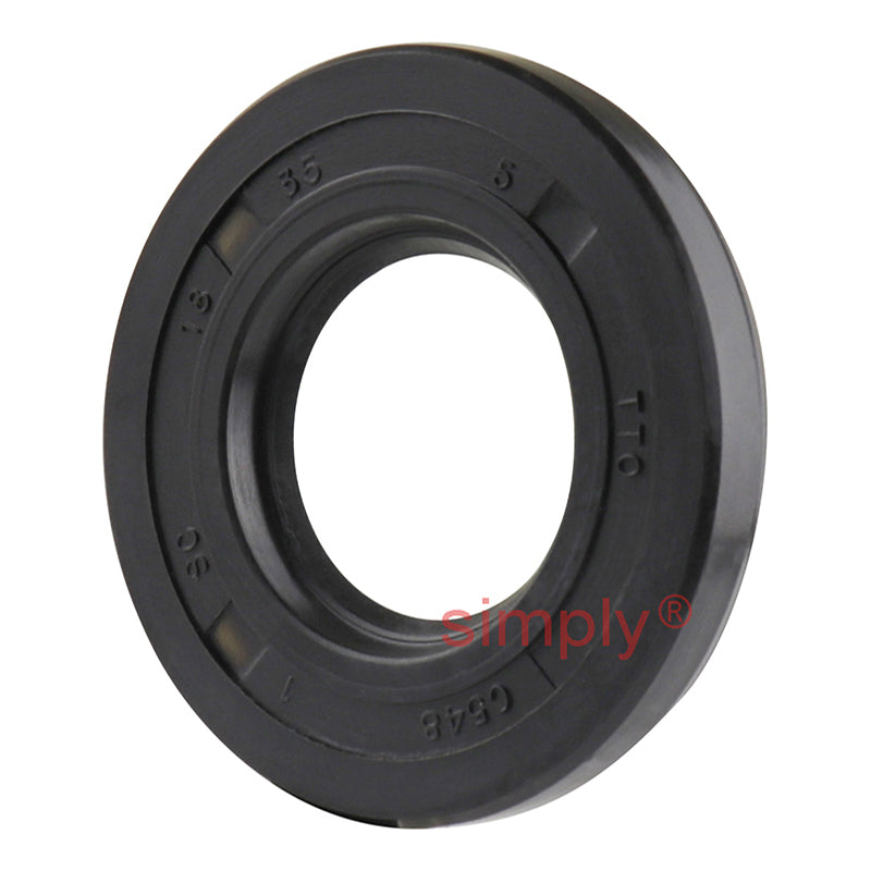 18x35x5mm Nitrile Rubber Single Lip Rotary Shaft Oil Seal SC / R21