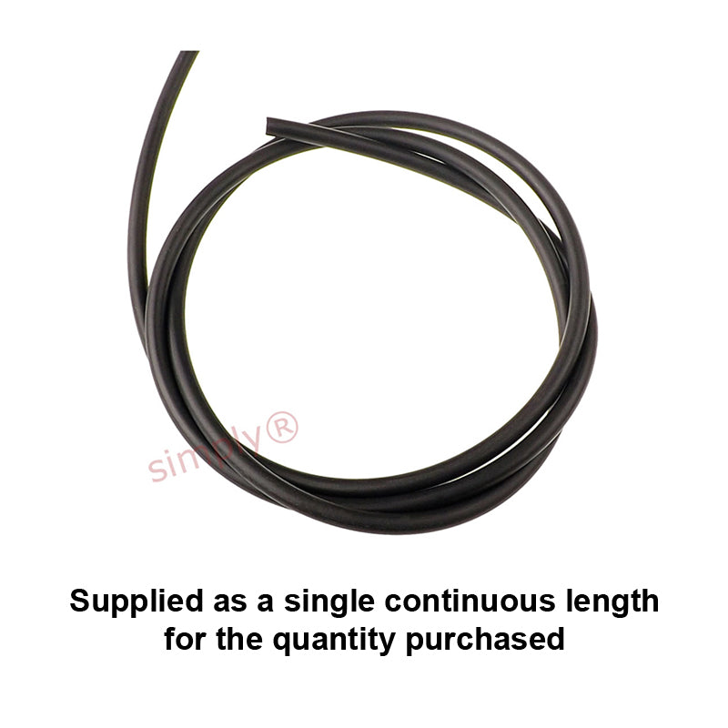 1mm Section NITRILE 70 Shore O-Ring Cord - Per Metre
