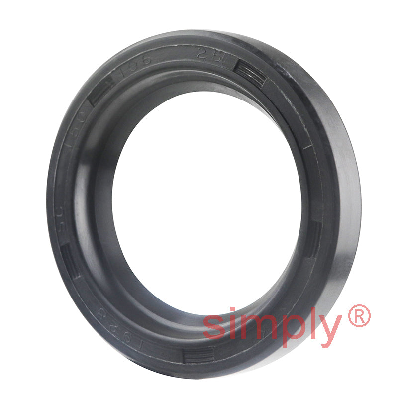 1.06x1.5x0.25 inch Nitrile Rubber Single Lip Rotary Shaft Oil Seal with Garter Spring R21 / SC
