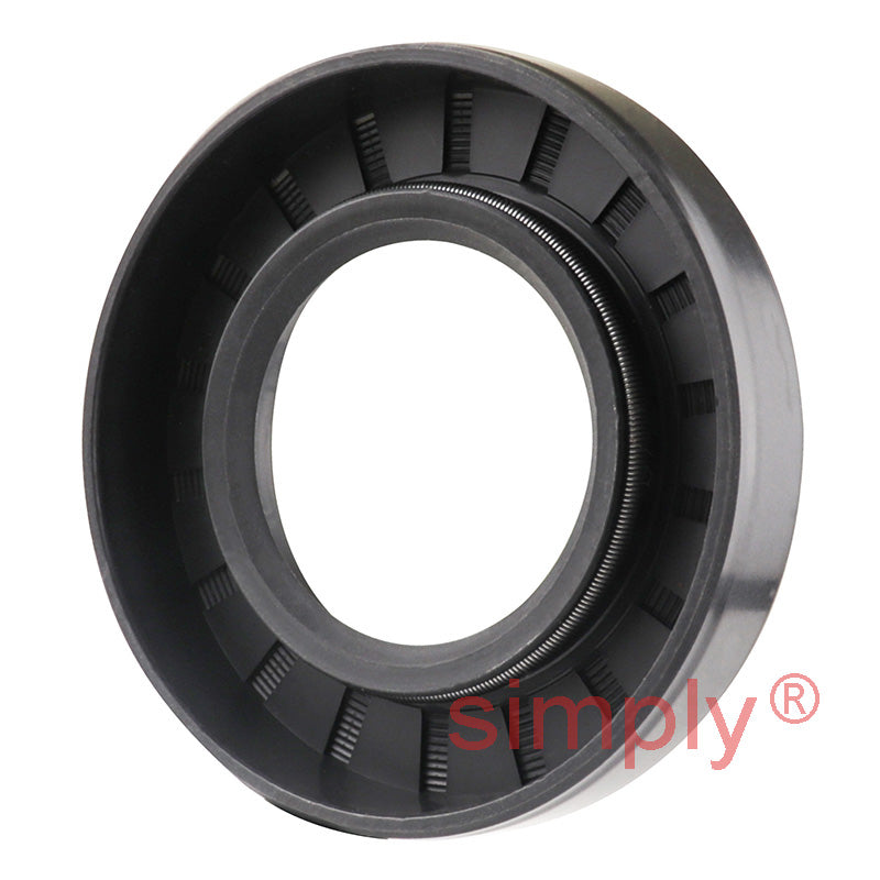 1.06x2x0.37 inch Nitrile Rubber Single Lip Rotary Shaft Oil Seal with Garter Spring R21 / SC