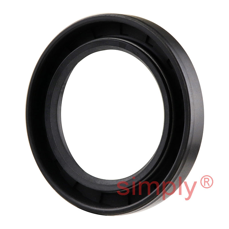 1.18x1.75x0.25 inch Nitrile Rubber Single Lip Rotary Shaft Oil Seal with Garter Spring R21 / SC