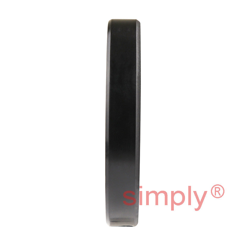 1.18x2.43x0.37 inch Nitrile Rubber Double Lip Rotary Shaft Oil Seal with Garter Spring R23 / TC Style