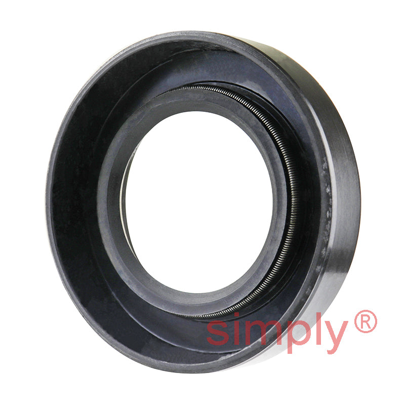 1.25x1.87x0.31 inch Nitrile Rubber Single Lip Rotary Shaft Oil Seal with Garter Spring R21 / SC