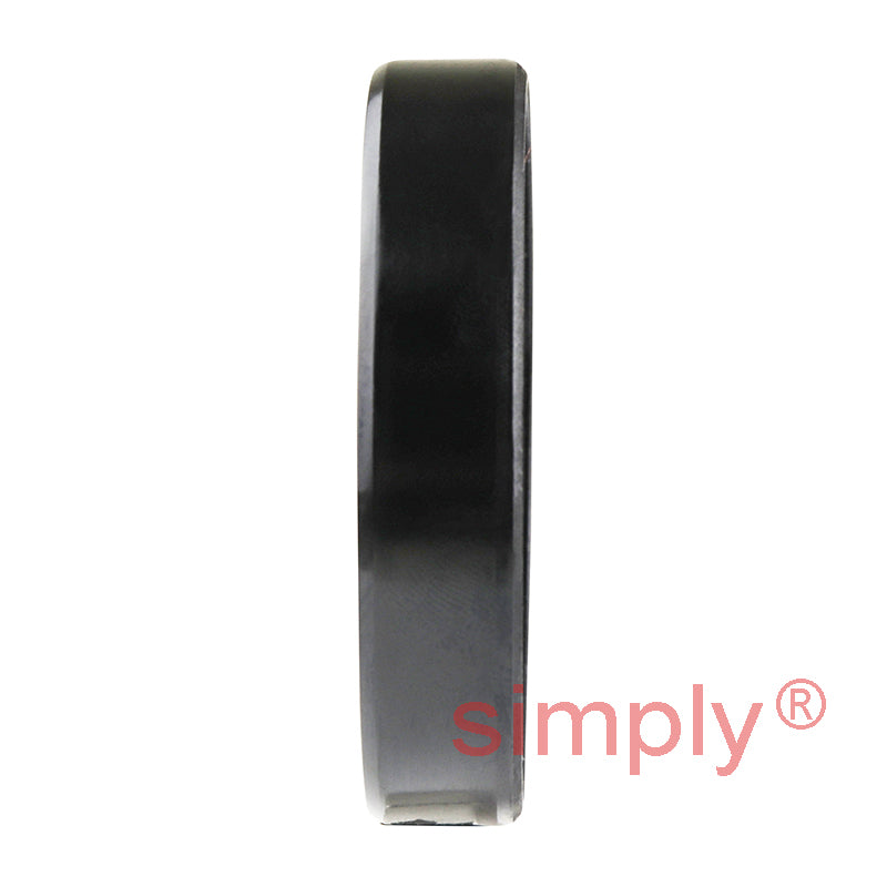1.25x1.87x0.31 inch Nitrile Rubber Single Lip Rotary Shaft Oil Seal with Garter Spring R21 / SC