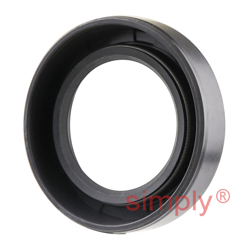 1.25x1.93x0.43 inch Nitrile Rubber Single Lip Rotary Shaft Oil Seal with Garter Spring R21 / SC
