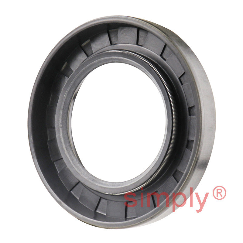 1.25x2.12x0.31 inch Nitrile Rubber Single Lip Rotary Shaft Oil Seal with Garter Spring R21 / SC