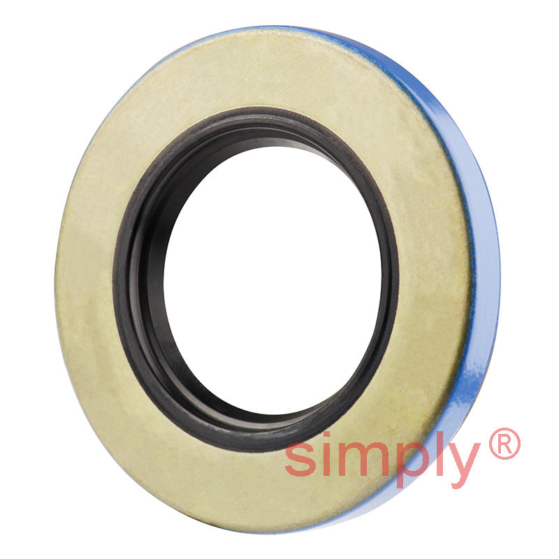 1.25x2.25x0.25 inch Metal Cased Nitrile Rubber Rotary Shaft Oil Seal Springless Design VB Style