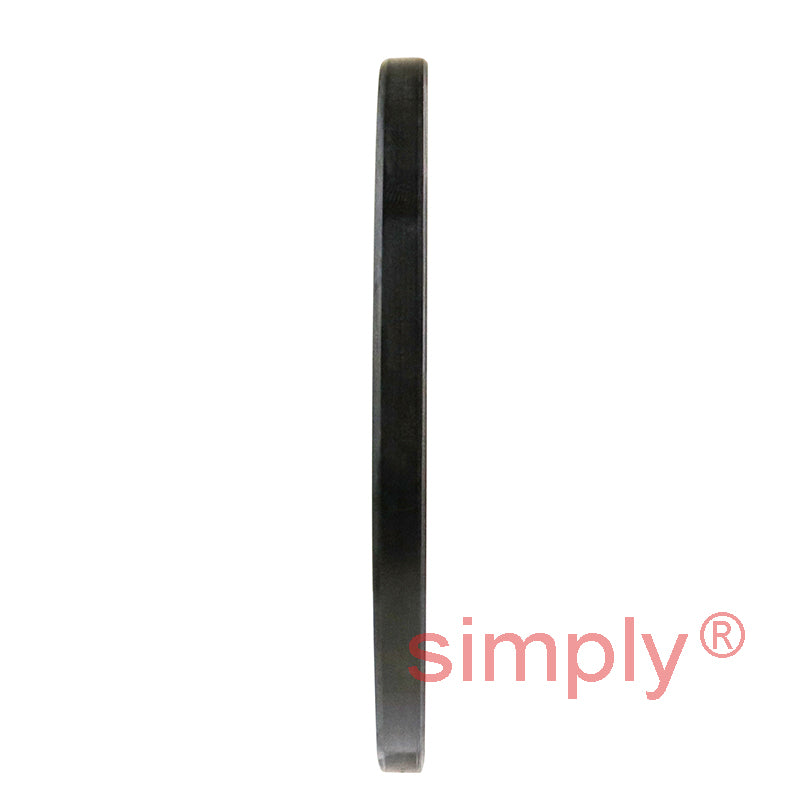 1.25x2.75x0.37 inch Nitrile Rubber Single Lip Rotary Shaft Oil Seal with Garter Spring R21 / SC