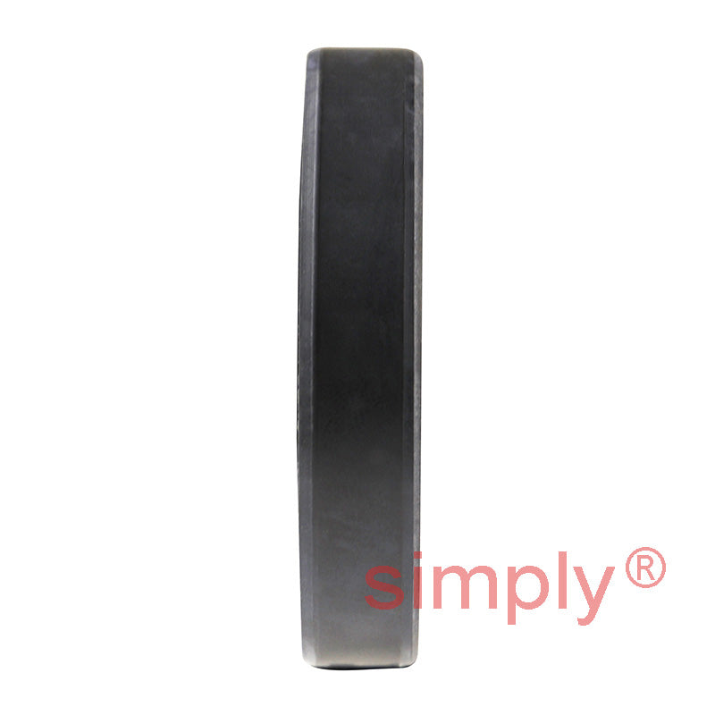 1.31x1.81x0.34 inch Nitrile Rubber Double Lip Rotary Shaft Oil Seal with Garter Spring R23 / TC Style