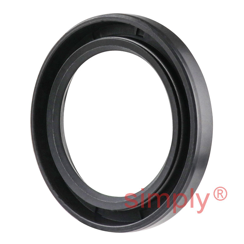 1.31x1.87x0.25 inch Nitrile Rubber Single Lip Rotary Shaft Oil Seal with Garter Spring R21 / SC