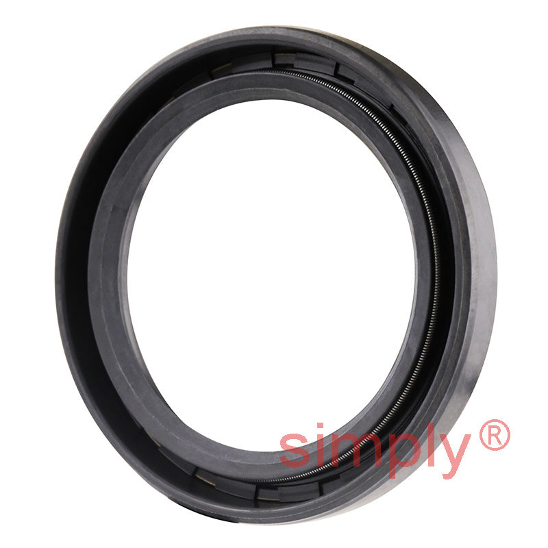 1.37x1.87x0.25 inch Nitrile Rubber Single Lip Rotary Shaft Oil Seal with Garter Spring R21 / SC