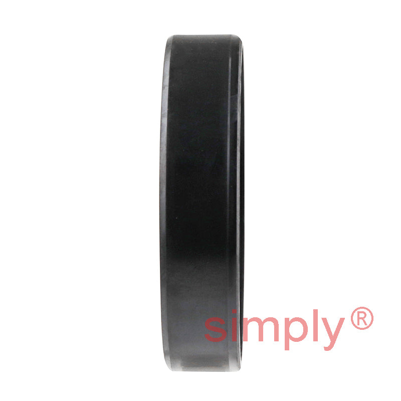 1.37x2.25x0.5 inch Nitrile Rubber Double Lip Rotary Shaft Oil Seal with Garter Spring R23 / TC Style