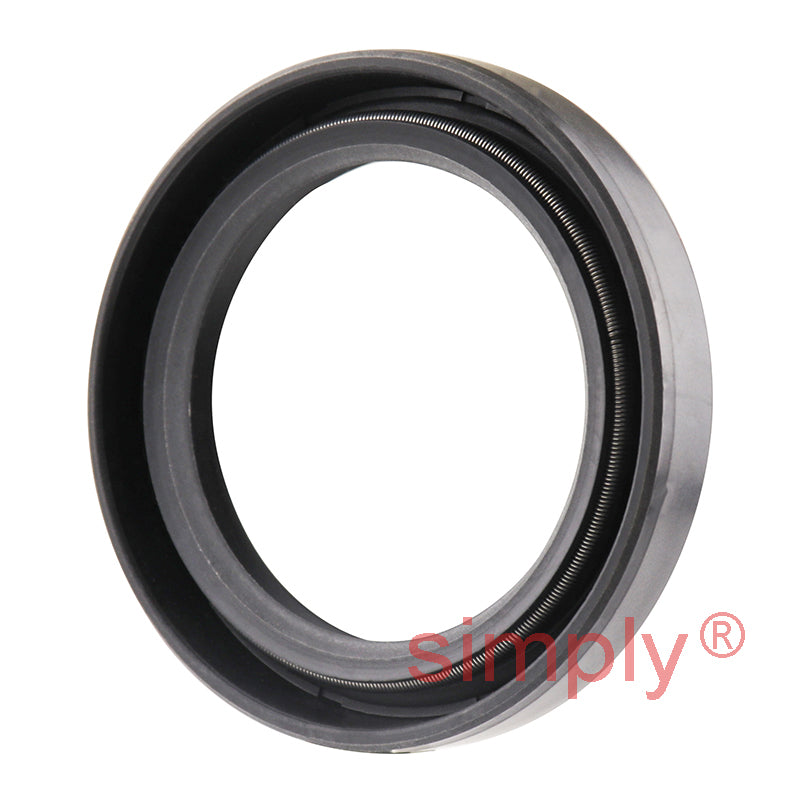 1.43x2x0.31 inch Nitrile Rubber Double Lip Rotary Shaft Oil Seal with Garter Spring R23 / TC Style