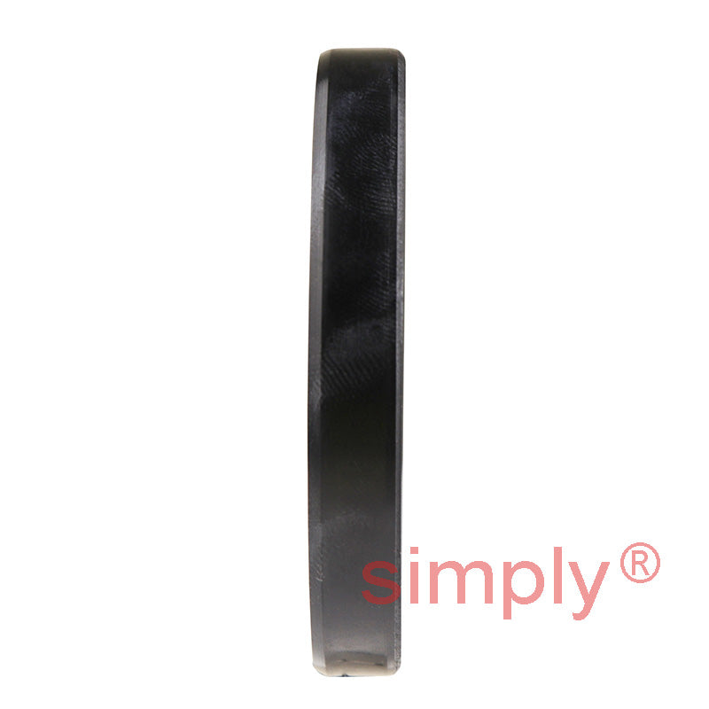 1.56x2.25x0.31 inch Nitrile Rubber Single Lip Rotary Shaft Oil Seal with Garter Spring R21 / SC