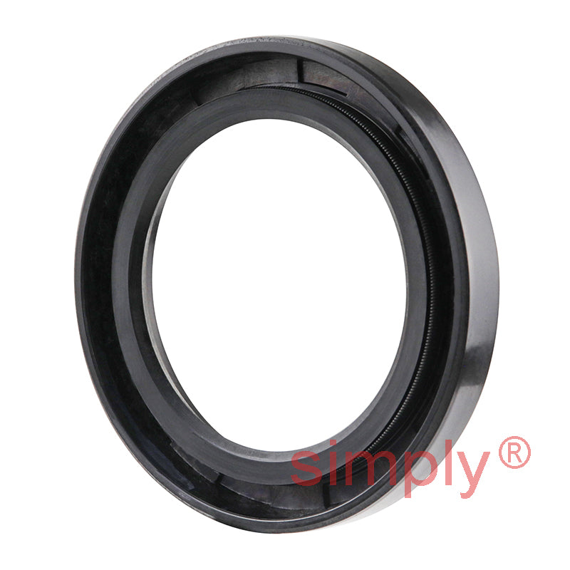 1.56x2.25x0.31 inch Nitrile Rubber Double Lip Rotary Shaft Oil Seal with Garter Spring R23 / TC Style