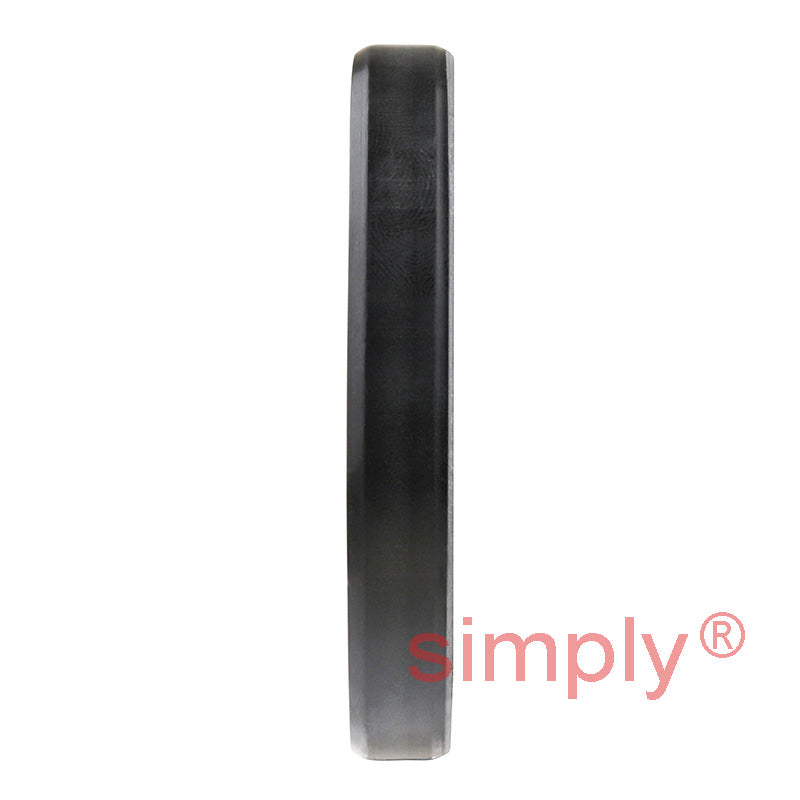 1.56x2.68x0.37 inch Nitrile Rubber Single Lip Rotary Shaft Oil Seal with Garter Spring R21 / SC