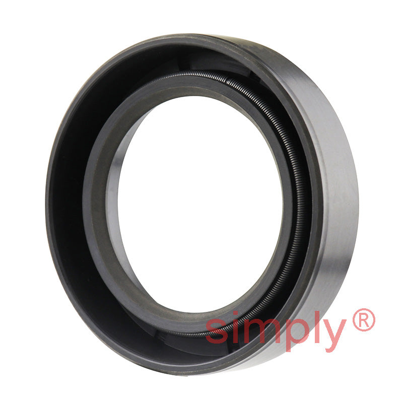 1.5x2.25x0.5 inch Nitrile Rubber Single Lip Rotary Shaft Oil Seal with Garter Spring R21 / SC Style