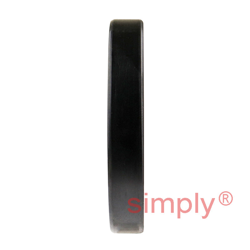 1.5x2.37x0.37 inch Nitrile Rubber Single Lip Rotary Shaft Oil Seal with Garter Spring R21 / SC