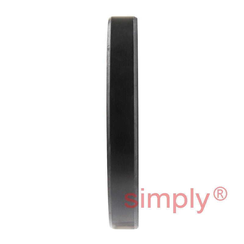 1.5x2.75x0.37 inch Nitrile Rubber Single Lip Rotary Shaft Oil Seal with Garter Spring R21 / SC
