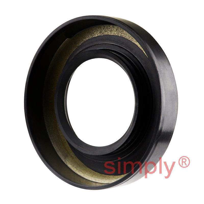 1.5x2.75x0.5 inch Nitrile Rubber Single Lip Rotary Shaft Oil Seal with Garter Spring R21 / SC Style