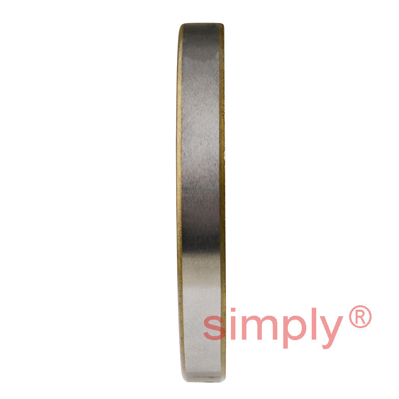 1.5x3x0.37 inch Metal Cased Nitrile Rubber Rotary Shaft Oil Seal with Garter Spring and Wiper Lip