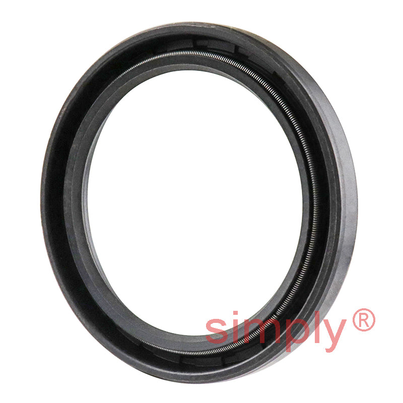 1.62x2.12x0.25 inch Nitrile Rubber Single Lip Rotary Shaft Oil Seal with Garter Spring R21 / SC
