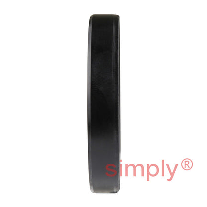 1.62x2.25x0.37 inch Nitrile Rubber Rotary Shaft Oil Seal with Garter Spring R23 / TC Style