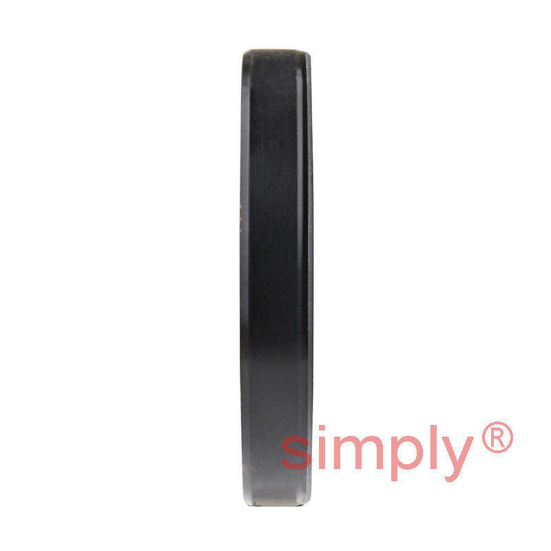 1.62x2.62x0.37 inch Nitrile Rubber Single Lip Rotary Shaft Oil Seal with Garter Spring R21 / SC