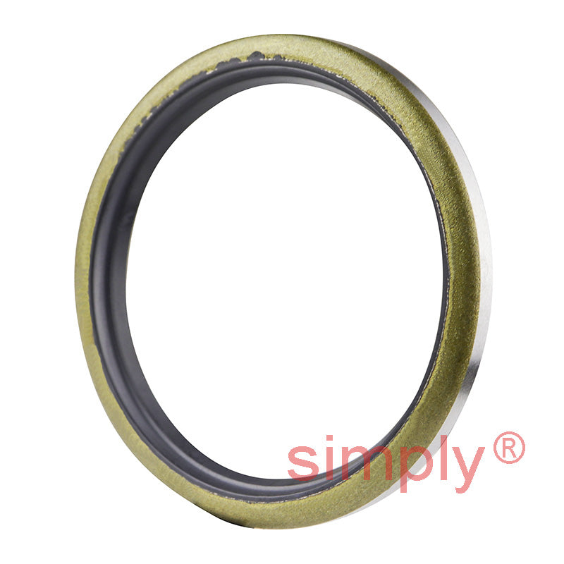 1.75x2.12x0.18 inch Metal Cased Nitrile Rubber Rotary Shaft Oil Seal Springless Design VB Style