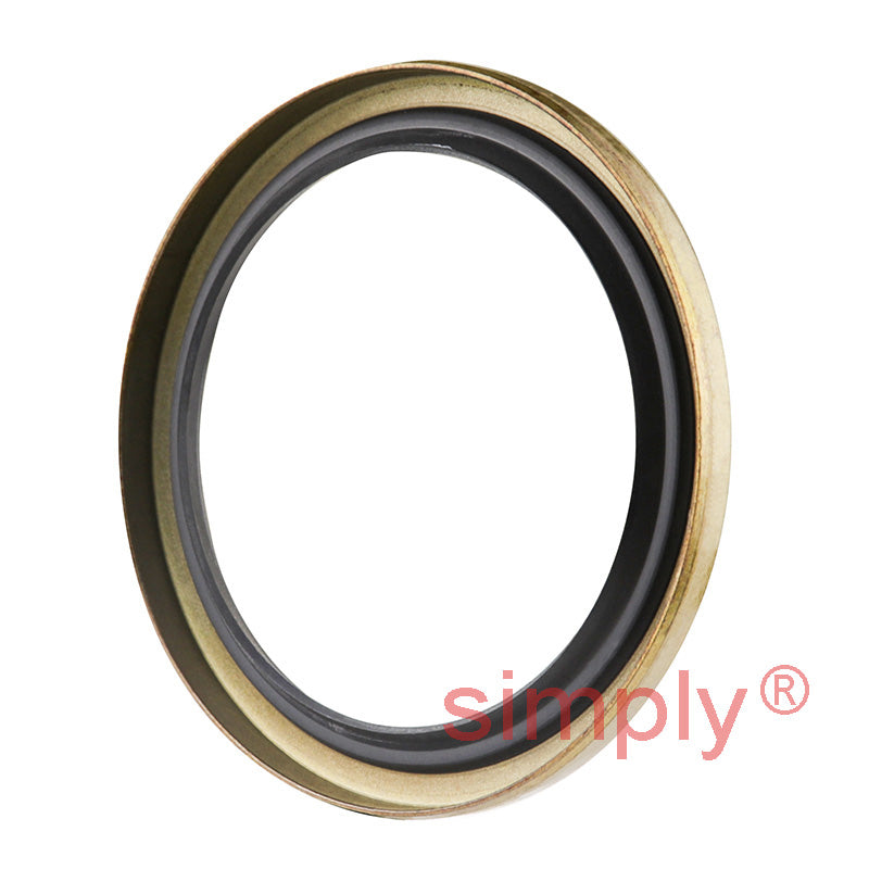 1.75x2.25x0.18 inch Metal Cased Nitrile Rubber Rotary Shaft Oil Seal Springless Design VB Style