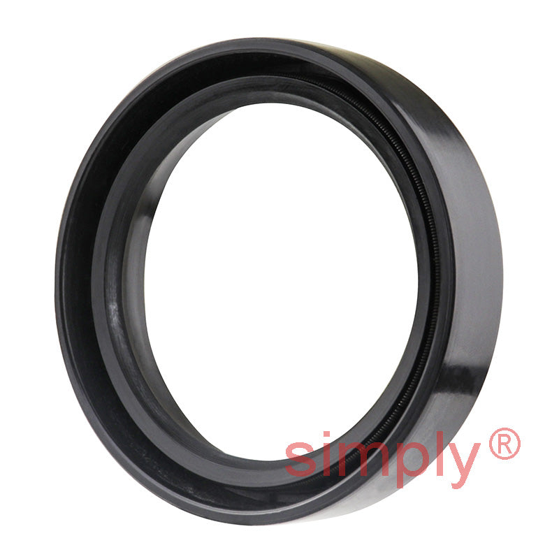 1.75x2.25x0.5 inch Nitrile Rubber Single Lip Rotary Shaft Oil Seal with Garter Spring R21 / SC