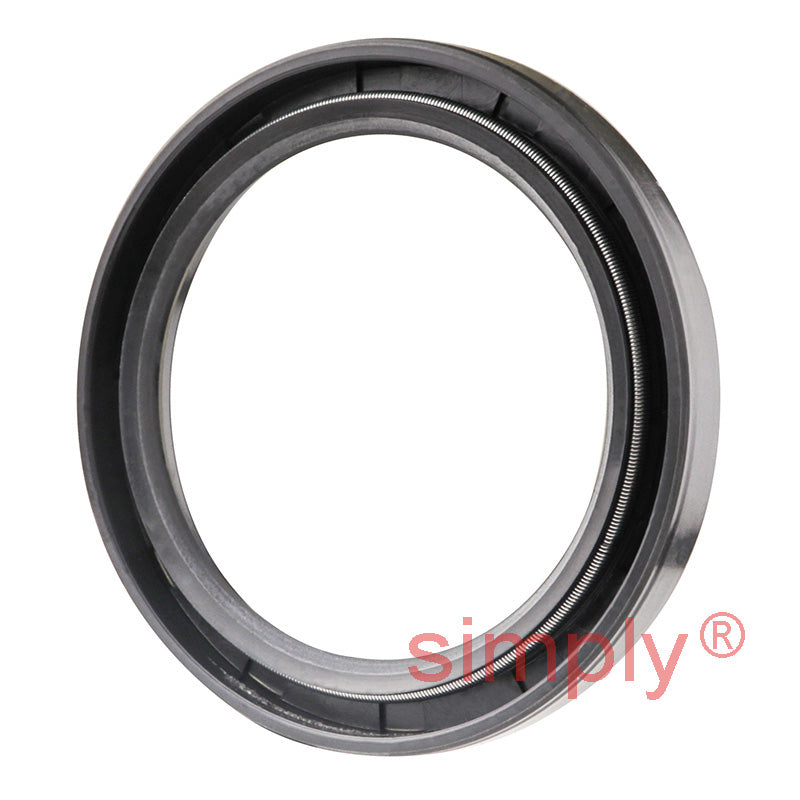 1.75x2.31x0.25 inch Nitrile Rubber Single Lip Rotary Shaft Oil Seal with Garter Spring R21 / SC