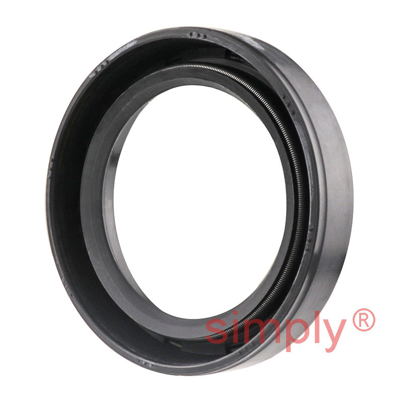 1.75x2.5x0.5 inch Nitrile Rubber Single Lip Rotary Shaft Oil Seal with Garter Spring R21 / SC Style