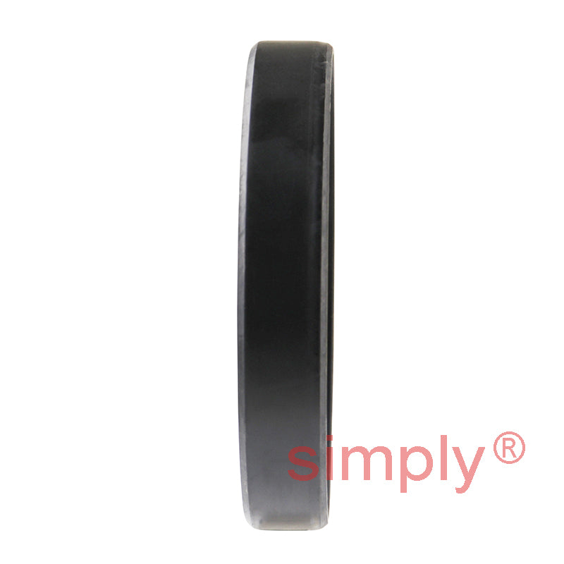 1.75x2.68x0.43 inch Nitrile Rubber Double Lip Rotary Shaft Oil Seal with Garter Spring R23 / TC Style