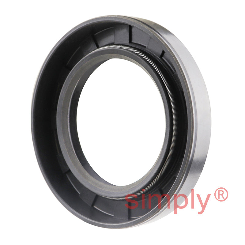 1.75x2.75x0.43 inch Nitrile Rubber Double Lip Rotary Shaft Oil Seal with Garter Spring R23 / TC Style