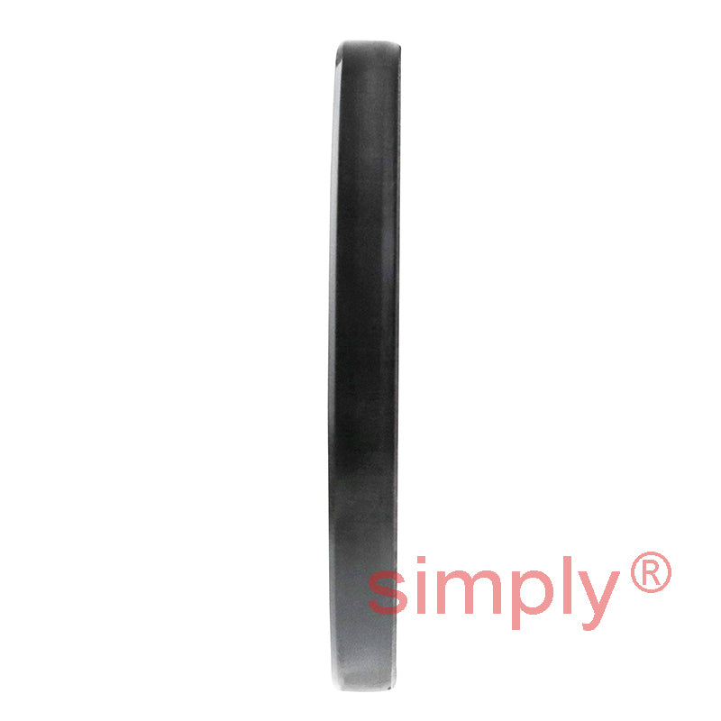 1.87x2.56x0.25 inch Nitrile Rubber Single Lip Rotary Shaft Oil Seal with Garter Spring R21 / SC Style