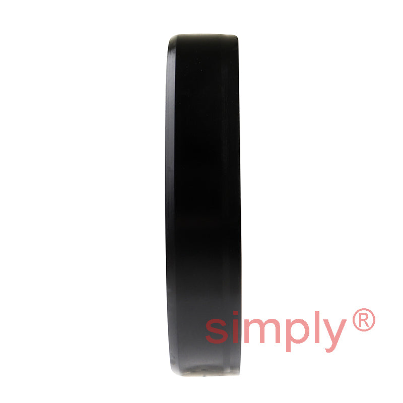 1.87x2.5x0.5 inch Nitrile Rubber Single Lip Rotary Shaft Oil Seal with Garter Spring R21 / SC