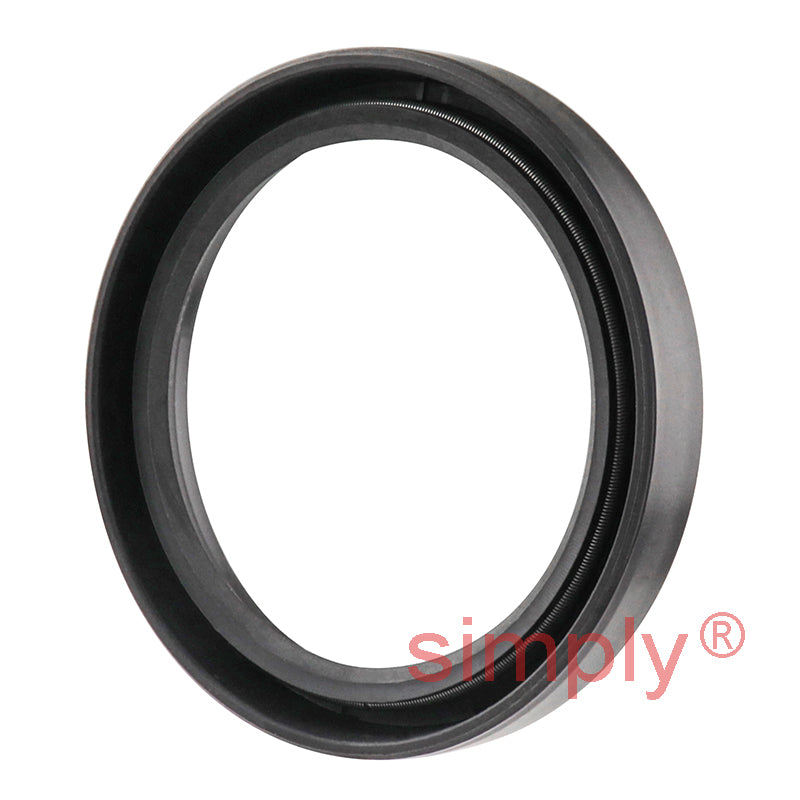 1.93x2.5x0.37 inch Nitrile Rubber Single Lip Rotary Shaft Oil Seal with Garter Spring R21 / SC