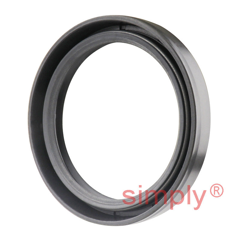 1.93x2.5x0.37 inch Nitrile Rubber Double Lip Rotary Shaft Oil Seal with Garter Spring R23 / TC Style