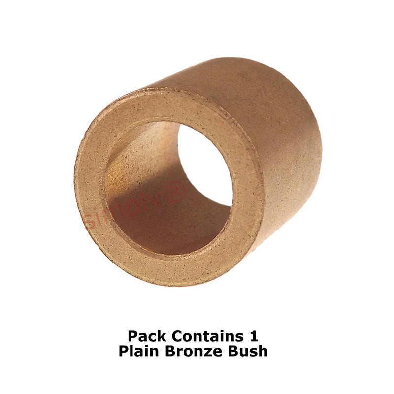 AI1216-28 Oil Filled Bronze Plain Bush 3/4x1x1-3/4 inch