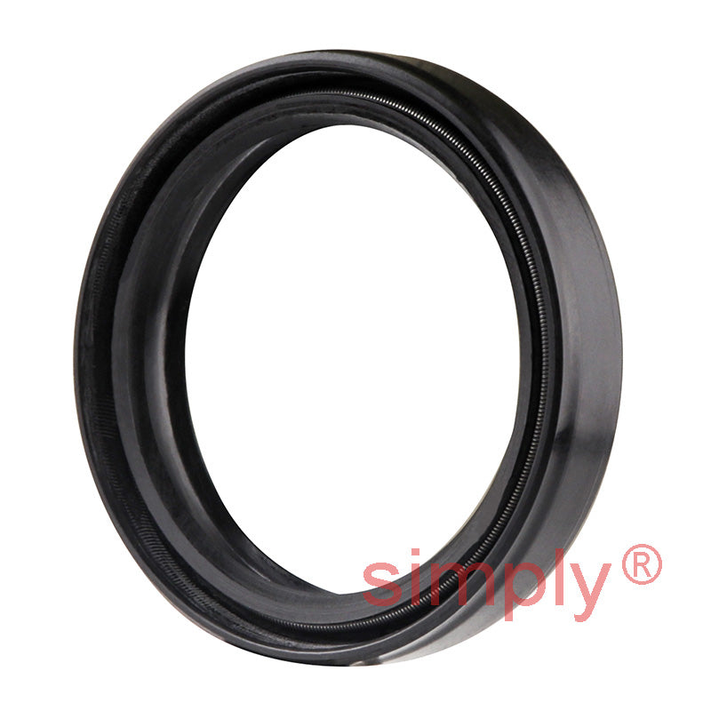 1x1.25x0.25 inch Nitrile Rubber Double Lip Rotary Shaft Oil Seal with Garter Spring R23 / TC Style