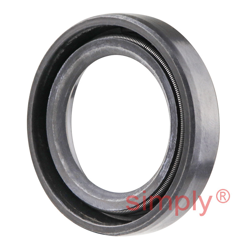 1x1.5x0.31 inch Nitrile Rubber Double Lip Rotary Shaft Oil Seal with Garter Spring R23 / TC Style
