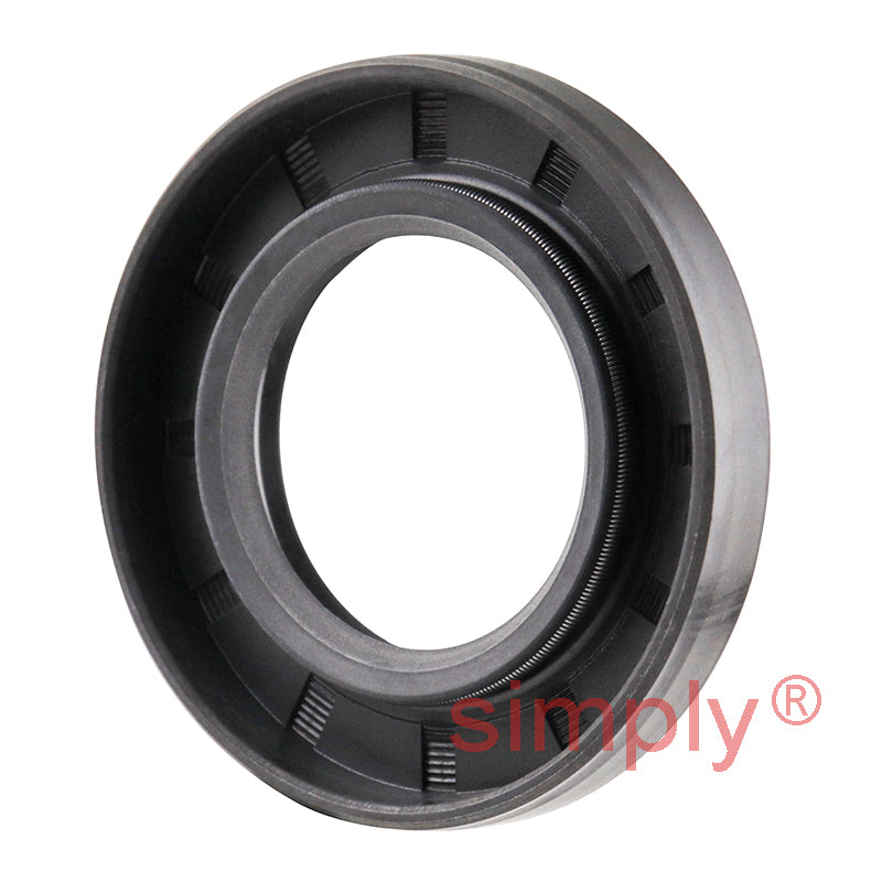 1x1.75x0.25 inch Nitrile Rubber Double Lip Rotary Shaft Oil Seal with Garter Spring R23 / TC Style