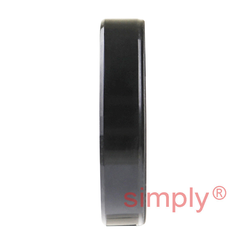 1x1.75x0.37 inch Nitrile Rubber Double Lip Rotary Shaft Oil Seal with Garter Spring R23 / TC Style