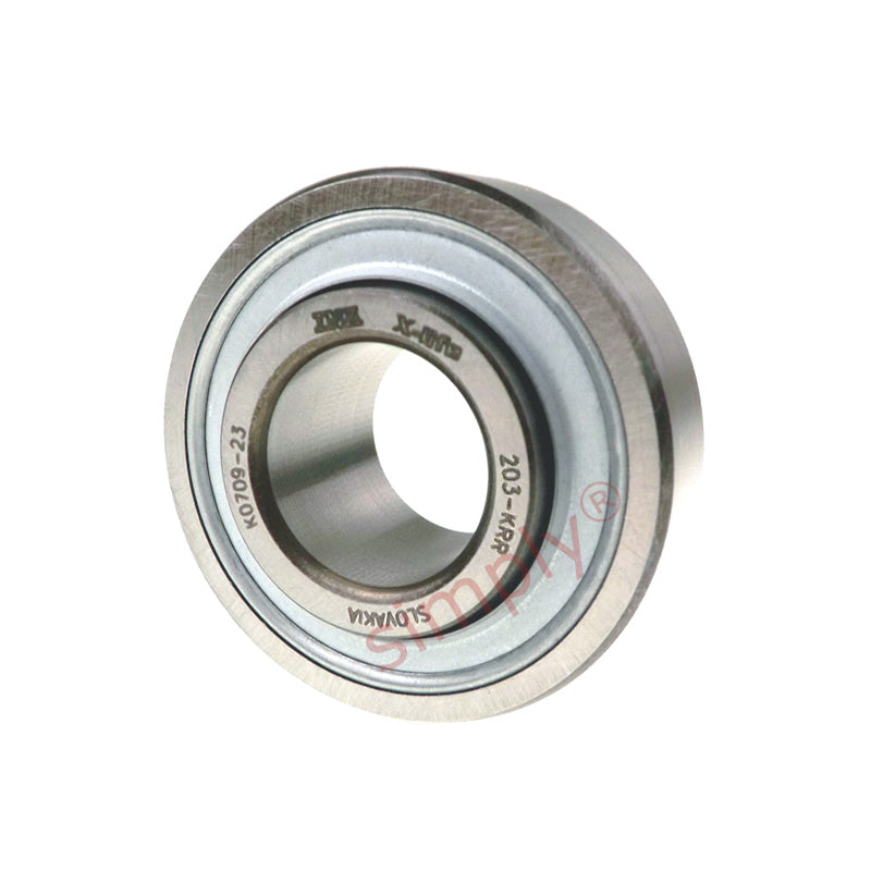 INA 203XLKRR Metric Parallel Outer Deep Groove Ball Bearing with R Seals 17x40x18.3mm