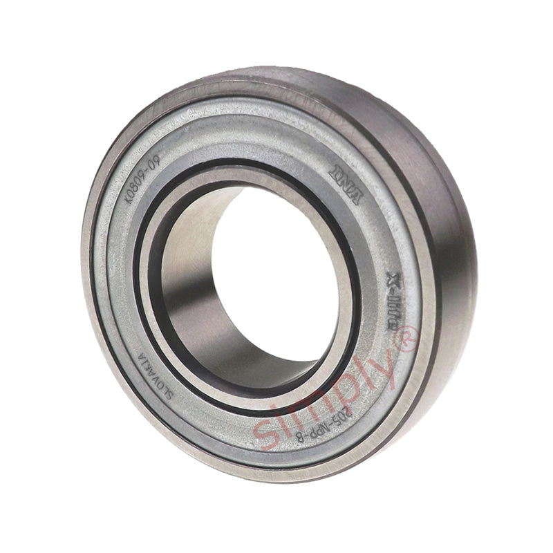 INA 205XLNPPB Metric Spherical Outer Deep Groove Ball Bearing with R Seals 25x52x15mm