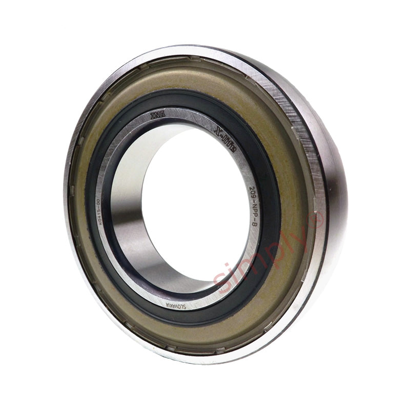 INA 209XLNPPB Metric Spherical Outer Deep Groove Ball Bearing with R Seals 45x85x19mm