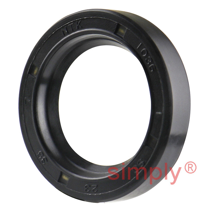23x35x7mm Nitrile Rubber Single Lip Rotary Shaft Oil Seal with Garter Spring SC / R21
