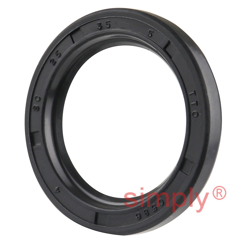 25x35x5mm Nitrile Rubber Single Lip Rotary Shaft Oil Seal SC / R21