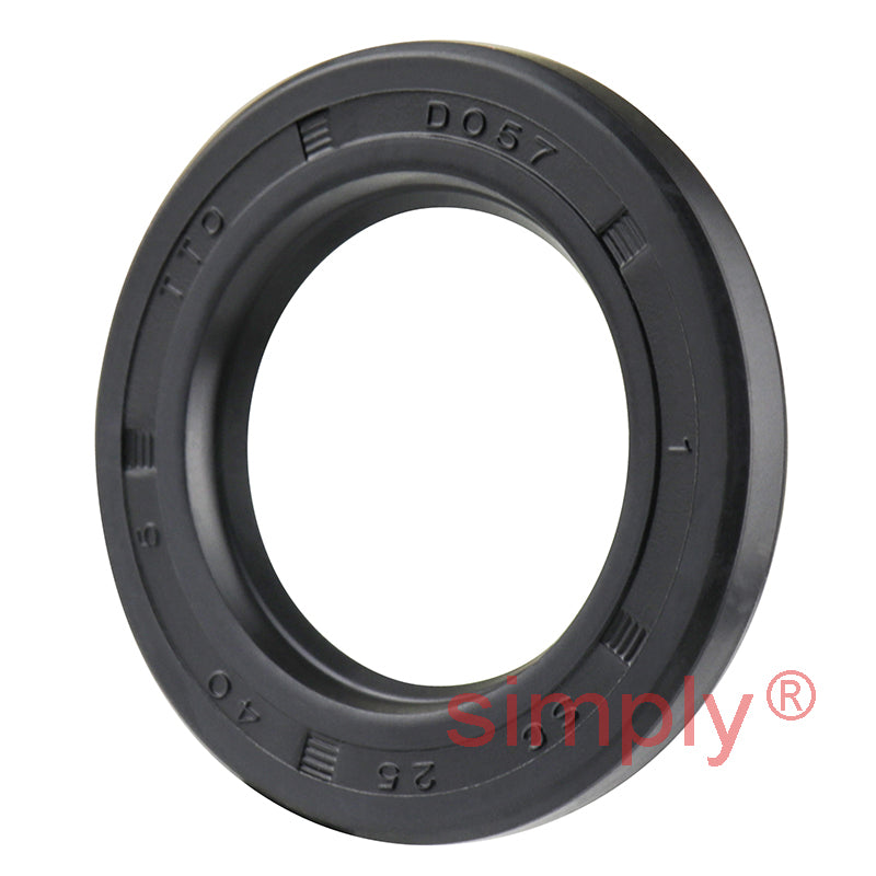 25x40x5mm Nitrile Rubber Single Lip Rotary Shaft Oil Seal SC / R21